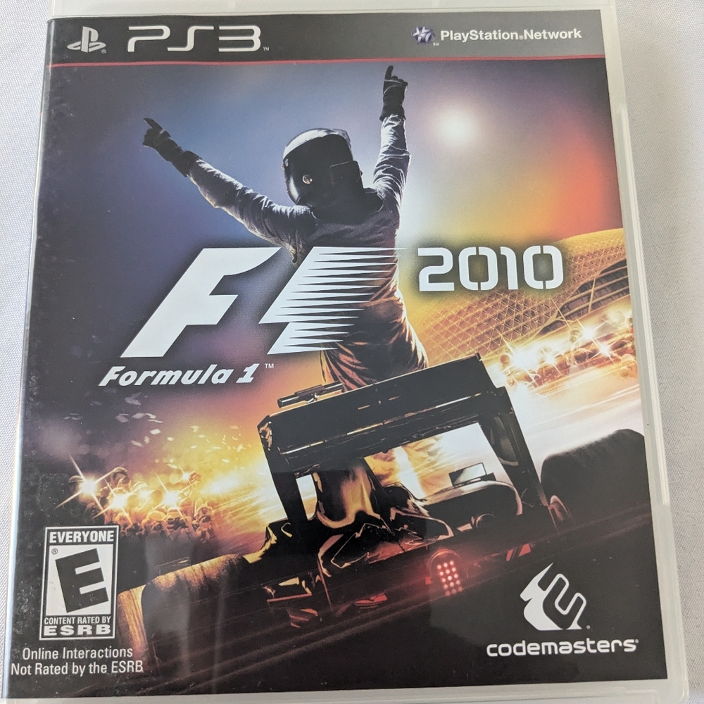 F1 2011 Sony PlayStation 3 PS3 Game Complete With Manual